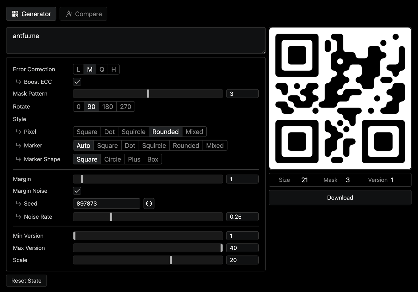 QR Code Generator